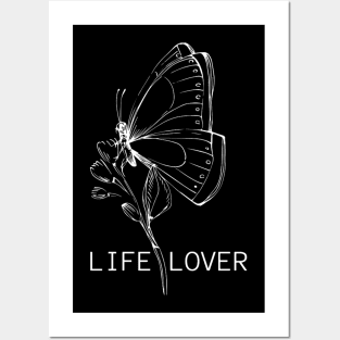 Life Lover - Butterfly Posters and Art